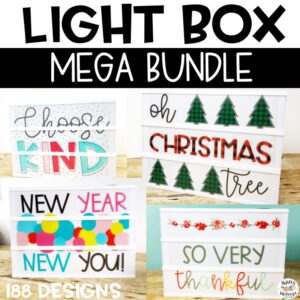 Light Box Inserts Mega Bundle