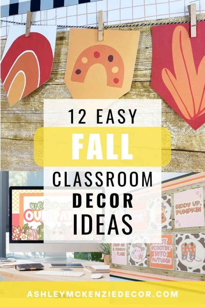 12 easy fall classroom decor ideas