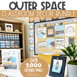 Space Classroom Decor Bundle