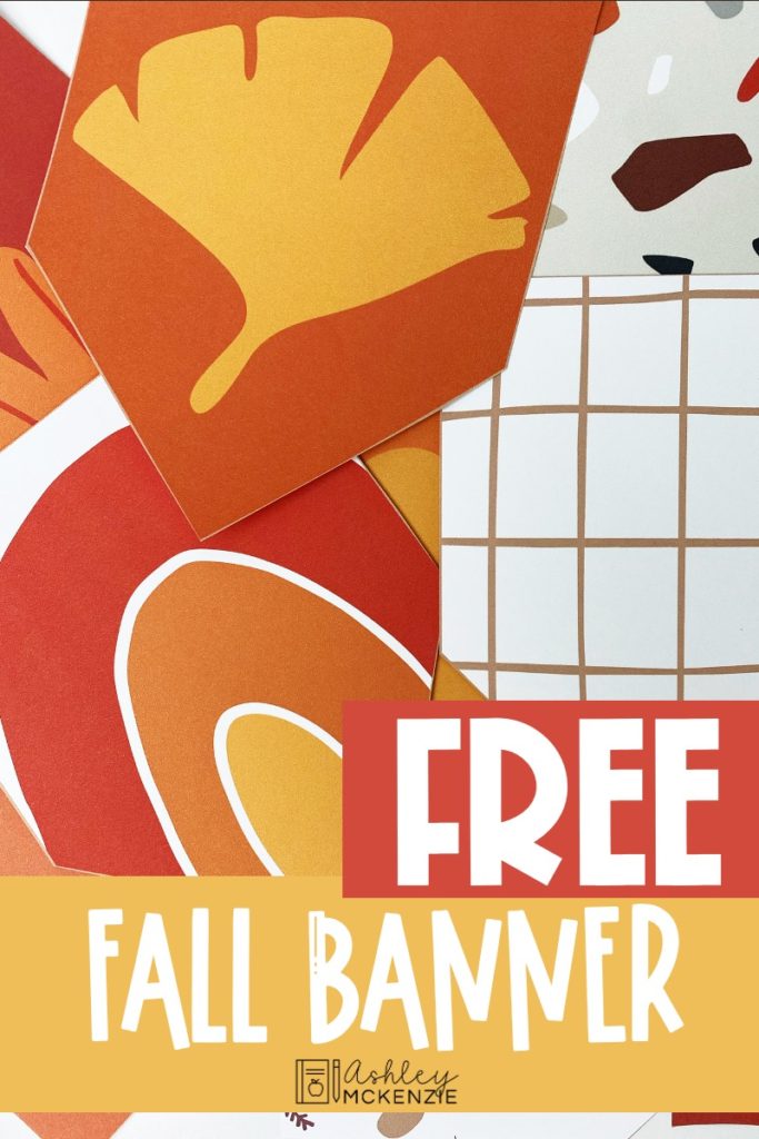 Fall Classroom Decor Banner Free Download