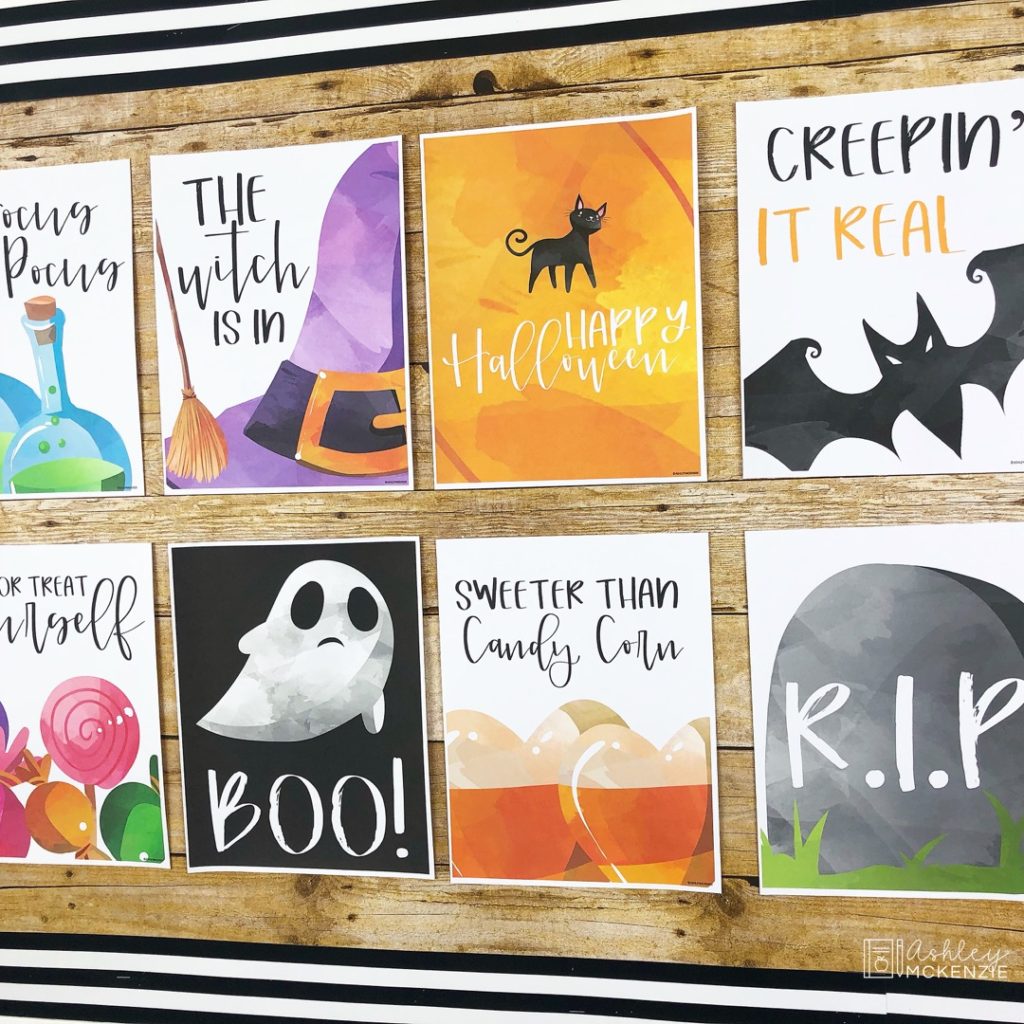 Halloween Classroom Posters