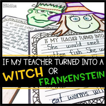 Halloween Writing Craftivity for your classroom