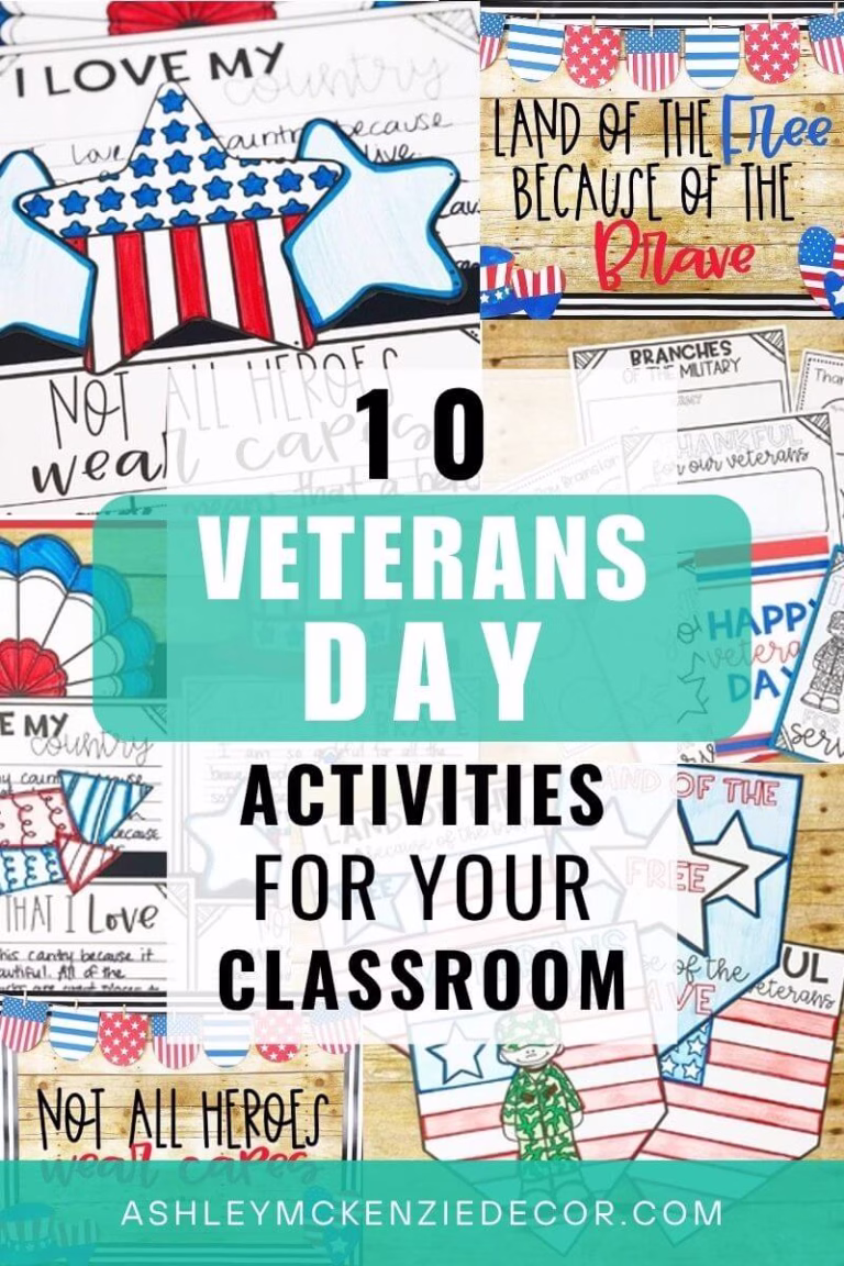 Veterans Day activities and ideas for the classroom