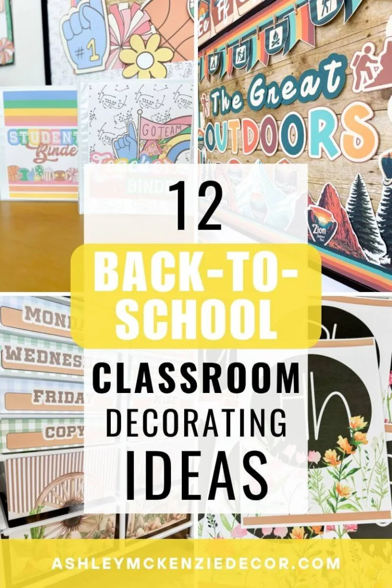 12 back-to-school classroom decor ideas for 2026