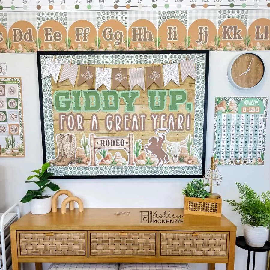 Western classroom decor theme