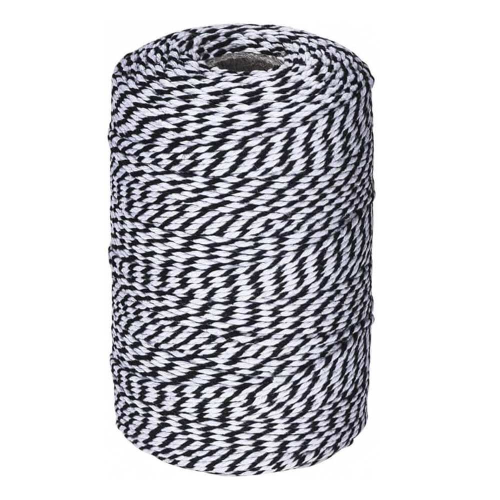 Black and white striped twine is one of the classroom bulletin board essentials