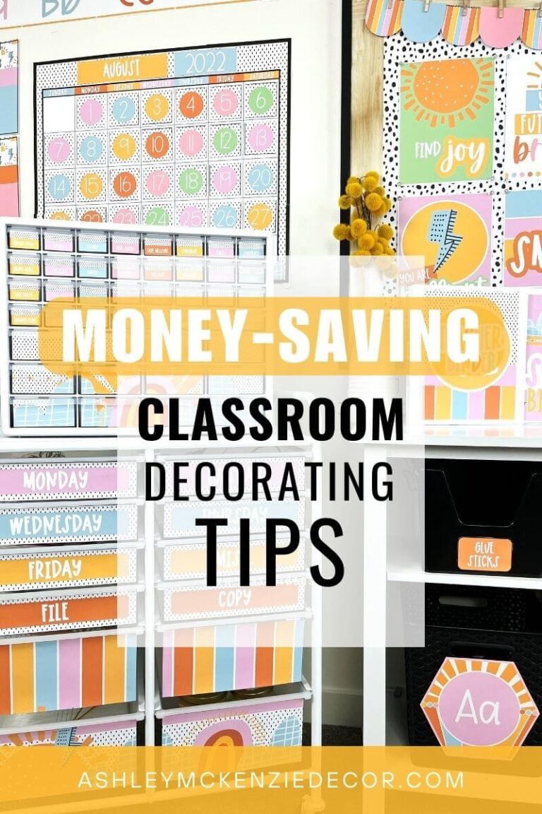 How to Decorate Your Classroom on a Budget