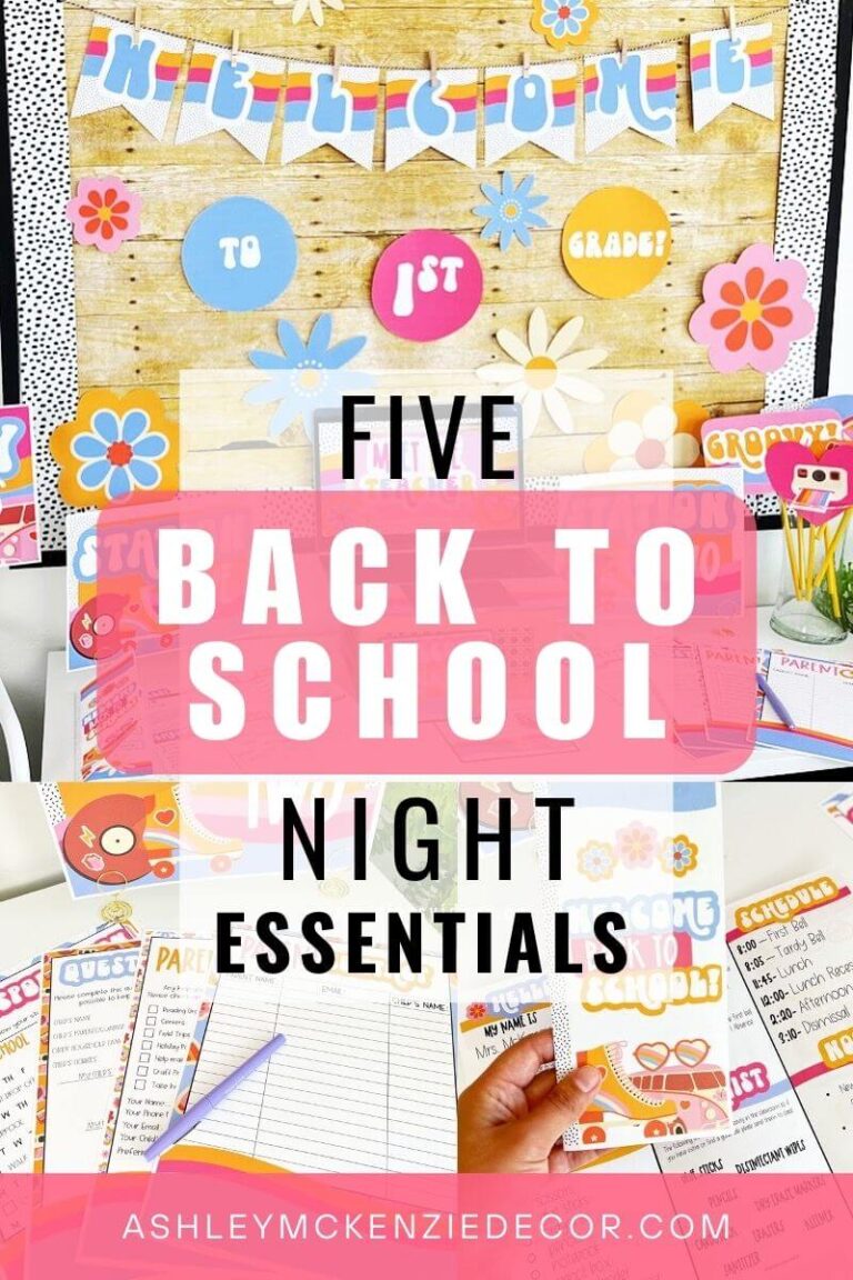 5 Essential Items for an Unforgettable Back to School Night