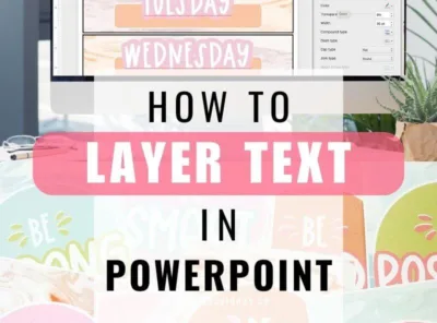 How to Layer Text in PowerPoint for a Bold Look