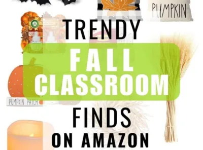 Trendy Fall Amazon Finds for the Classroom