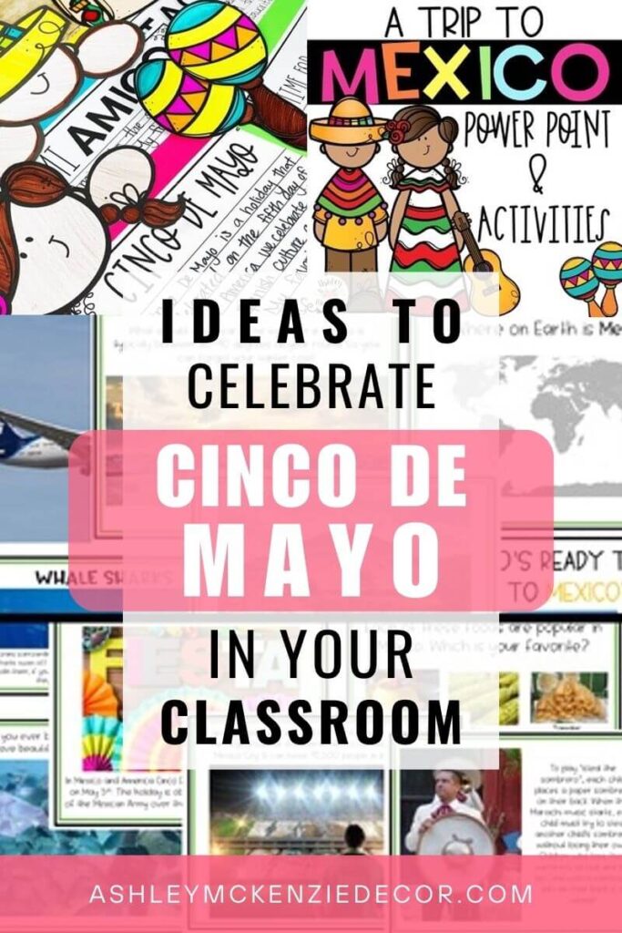 Ideas to celebrate Cinco de Mayo in the classroom and learn about Mexico