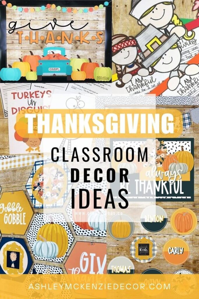 Thanksgiving Classroom Decor Ideas
