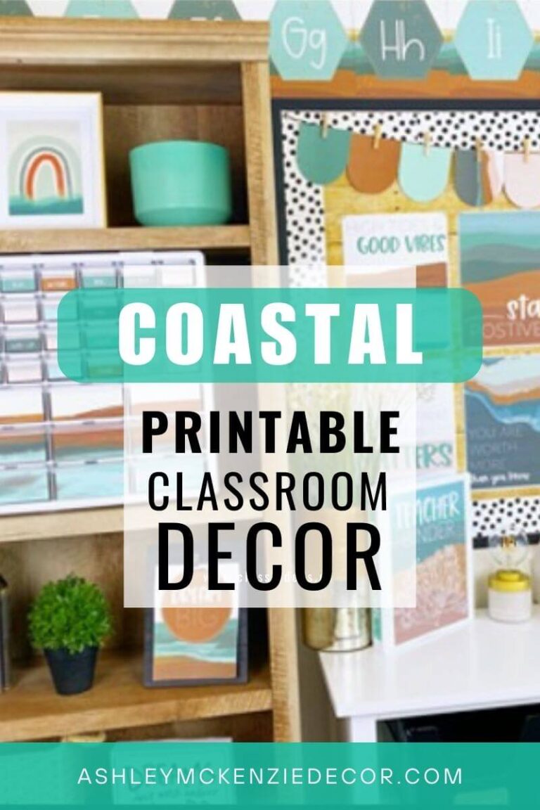 Coastal Classroom Decor