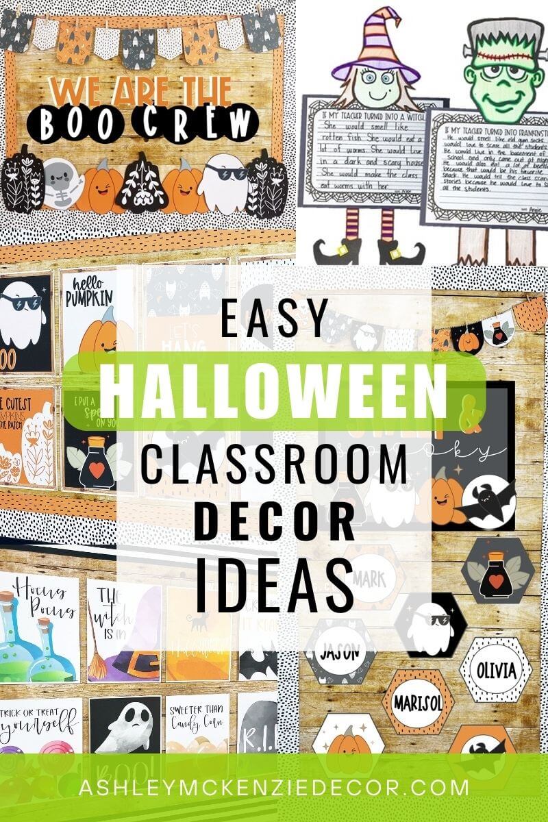 Easy Halloween Classroom Decor Ideas
