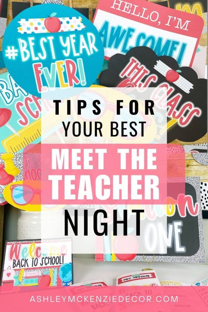 Tips for a successful meet the teacher night or open house.