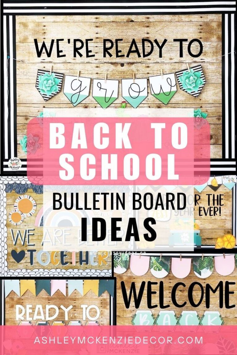 Best Back to School Bulletin Boards