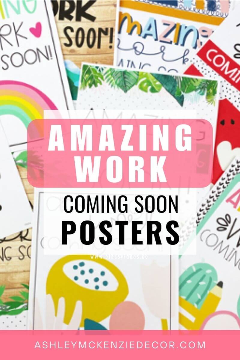 Amazing Work Classroom Posters Freebie - Ashley McKenzie Decor amazing-work-classroom-posters-freebie-ashley-mckenzie-decor