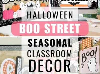 Spooktacular Halloween Classroom Decor: Welcome to Boo Street!