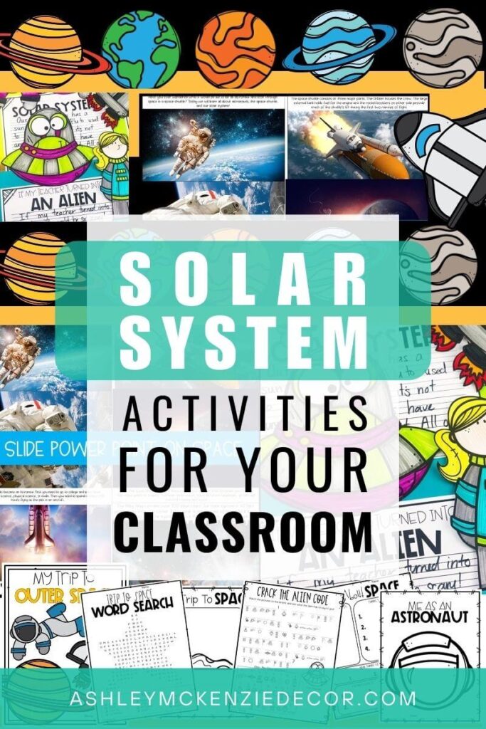 Solar system activities for the classroom. Fun and engaging unit on space for elementary grades!