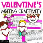 Valentine's Day Writing Activity - Kindness and Valentine Writing Prompts