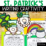 St. Patrick's Day Writing Activity - March Writing Prompts and Craft