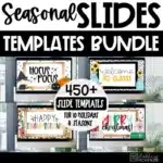 Seasonal Google Slides Templates Bundle | compatible with PowerPoint and Google Slides ™