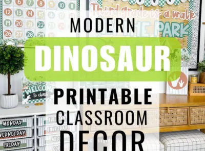 Modern Dinosaur Classroom Theme