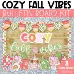 Fall Bulletin Board Kit | Cozy Fall Vibes Theme
