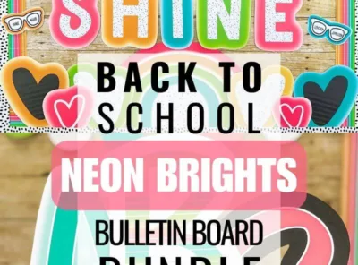 Neon Classroom Decor for Back to School