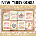 New Year Posters to inspire new year goals