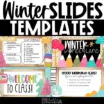 Winter Slides Templates | Daily Slides | Morning Slides | compatible with PowerPoint and Google Slides ™