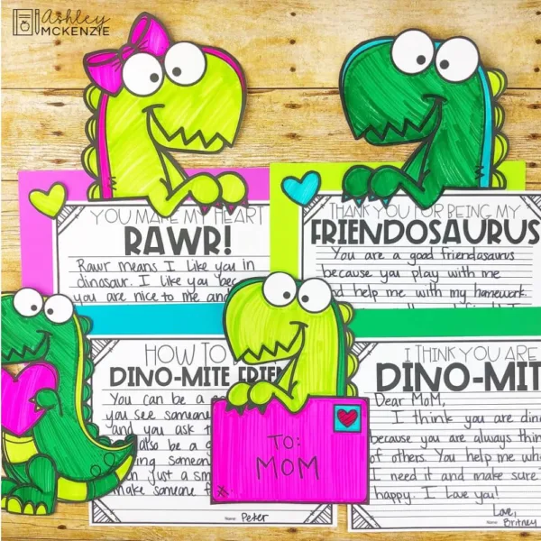 Dino mite valentine craftivity pic Dino mite valentine craftivity pic