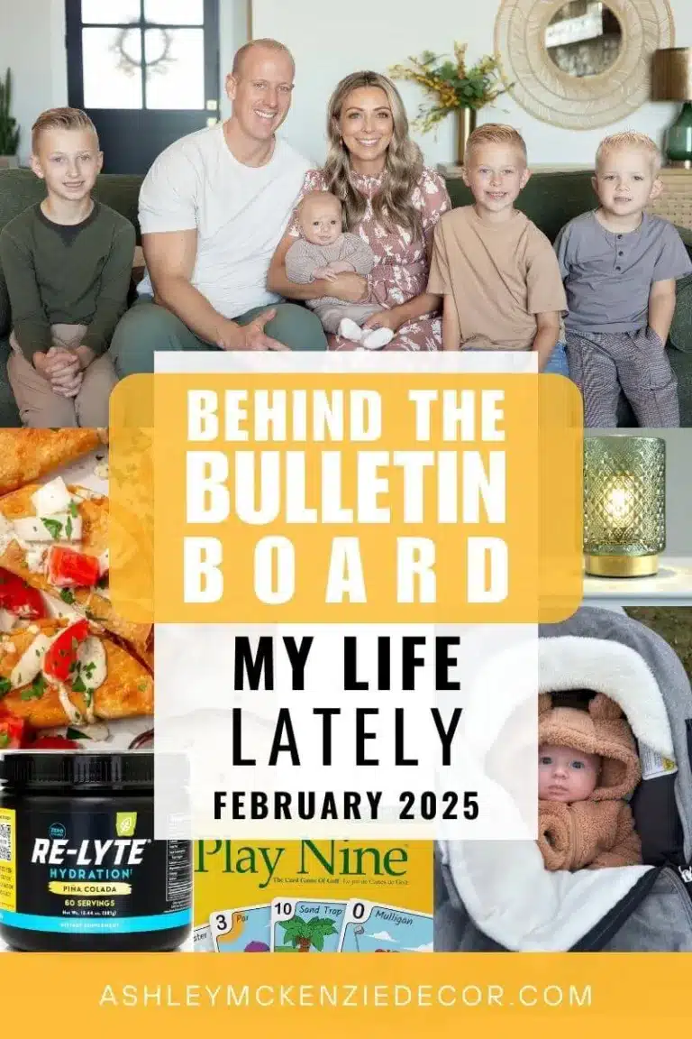 Behind the Bulletin Board: My Life Lately (February 2025)