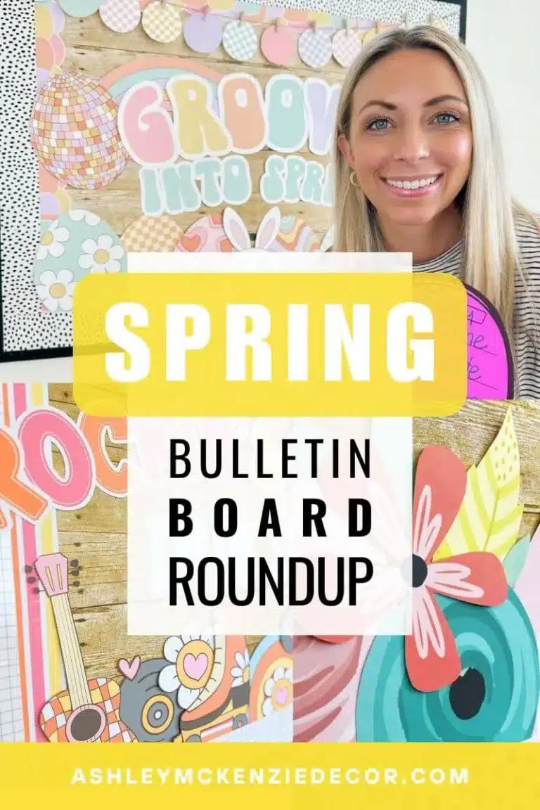 Spring bulletin board ideas roundup of 5 unique designs - there's something for every classroom here!