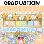 Graduation Bulletin Board Kit | End of Year Countdown Bulletin Board Ideas and Door Decor