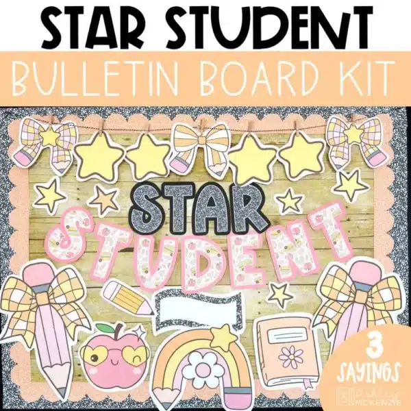 Star student bulletin board ideas for celebrating student of the week