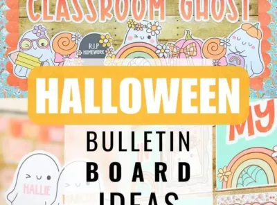 The Life of a Classroom Ghost: Halloween Bulletin Board Idea