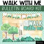 Walk With Me Bulletin Board LDS Youth Theme Church Primary Decor