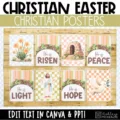 Christian Easter Posters for inspiring church displays