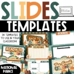 National Parks Slide Templates | Back to School Morning Slides | for Google Slides & PowerPoint