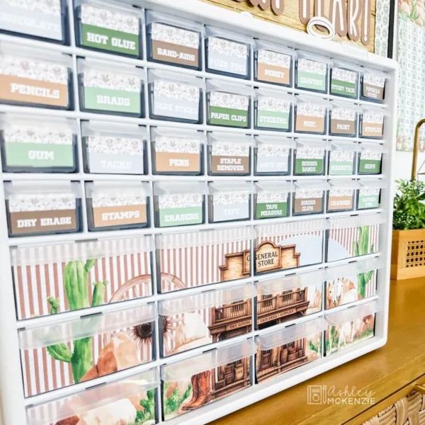 western-decor-bundle-Slide16 Western classroom themed teacher toolbox labels for classroom supply organizing