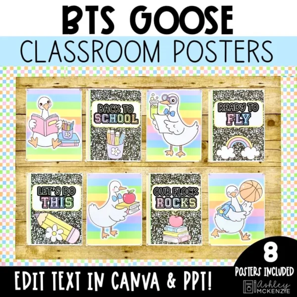 bts-goose-posters-Slide1 Silly goose back to school posters