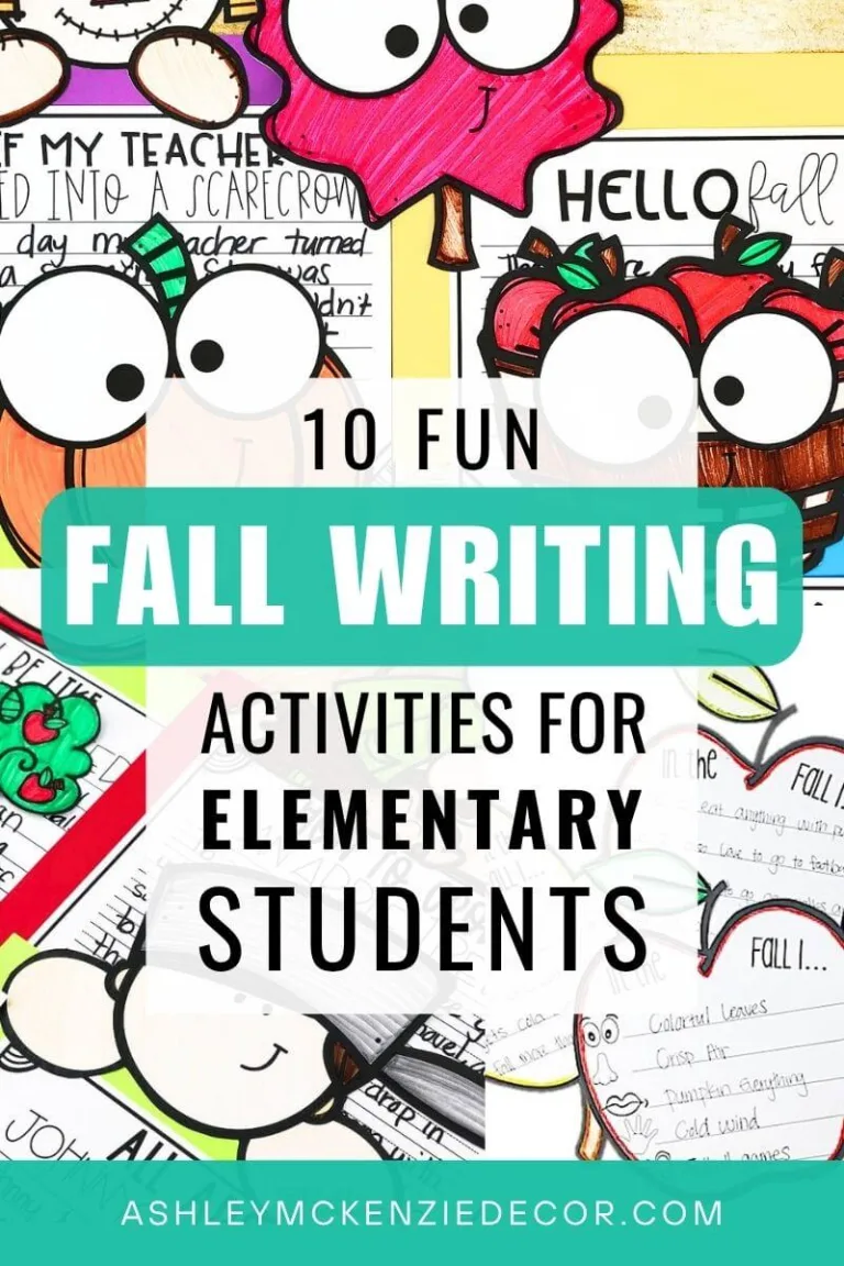 10 fun fall writing activities for elementary students