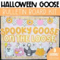 Spooky Goose Halloween bulletin board ideas
