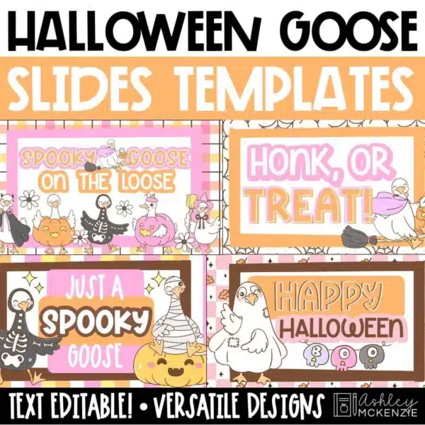 spooky-goose-slides-Slide1 Halloween Slides featuring a spooky goose theme