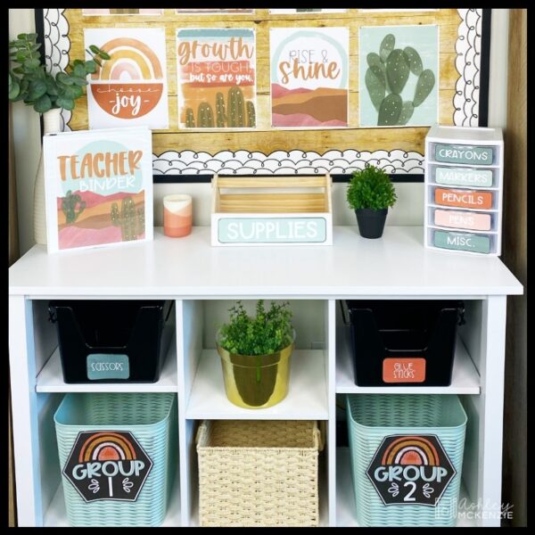 Boho Desert Classroom Decor Bundle Boho Desert Classroom Decor Bundle
