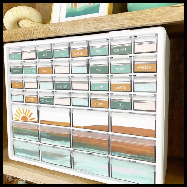 Calm Coastal or Ocean Classroom Decor Bundle Calm Coastal or Ocean Classroom Decor Bundle
