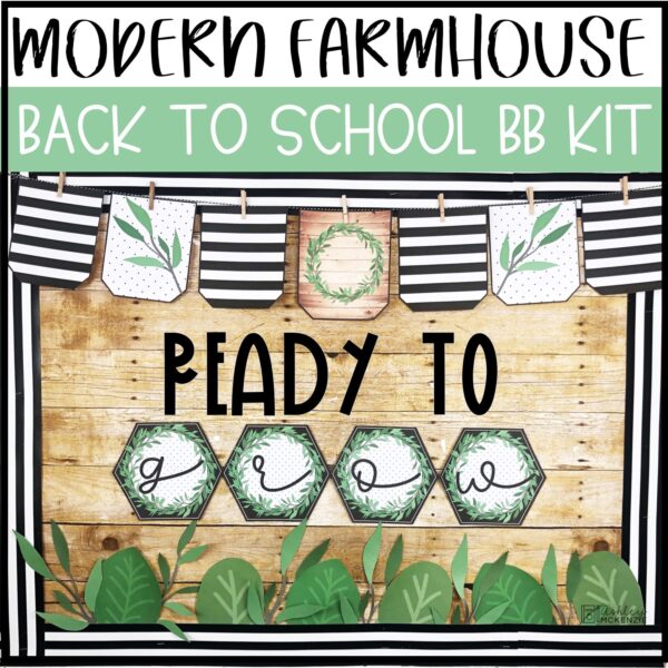 Modern Farmhouse Classroom Decor Bundle Modern Farmhouse Classroom Decor Bundle