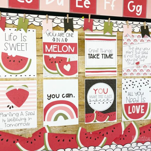 Watermelon Classroom Decor Bundle Watermelon Classroom Decor Bundle