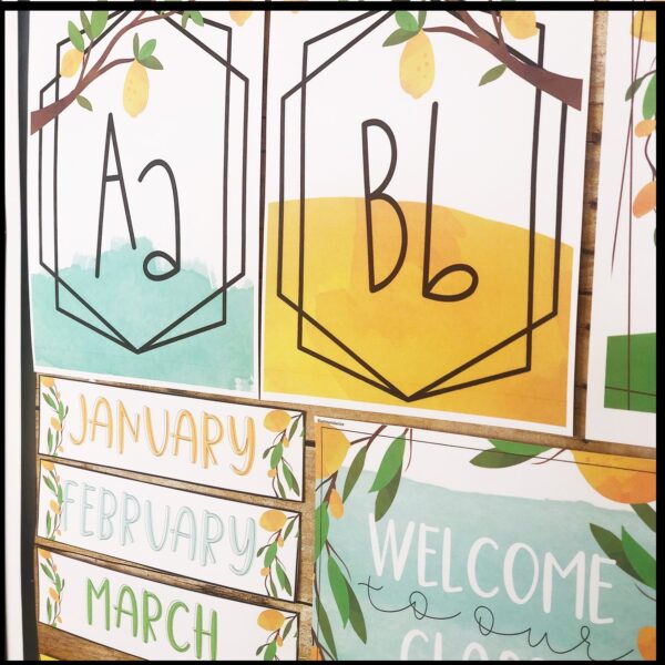 Lemon Classroom Decor Bundle Lemon Classroom Decor Bundle